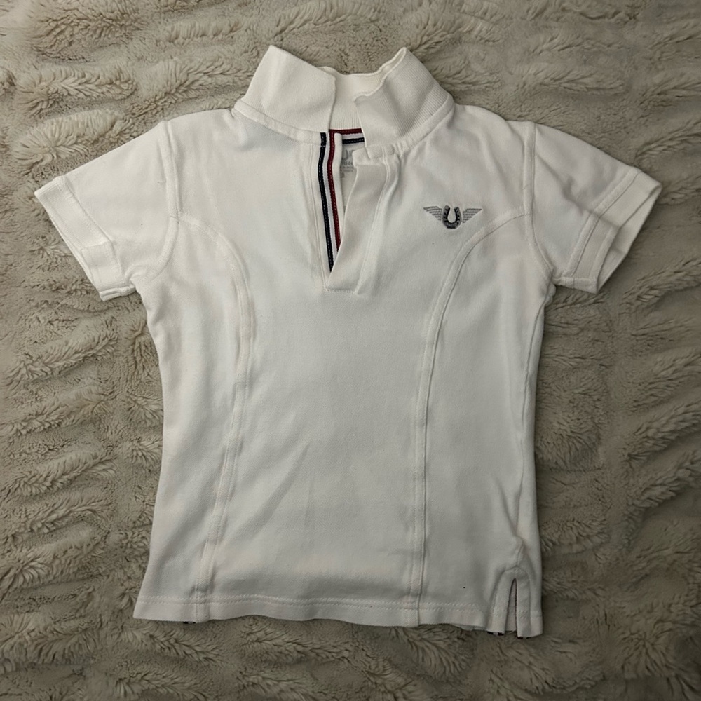 White Tuff Rider top